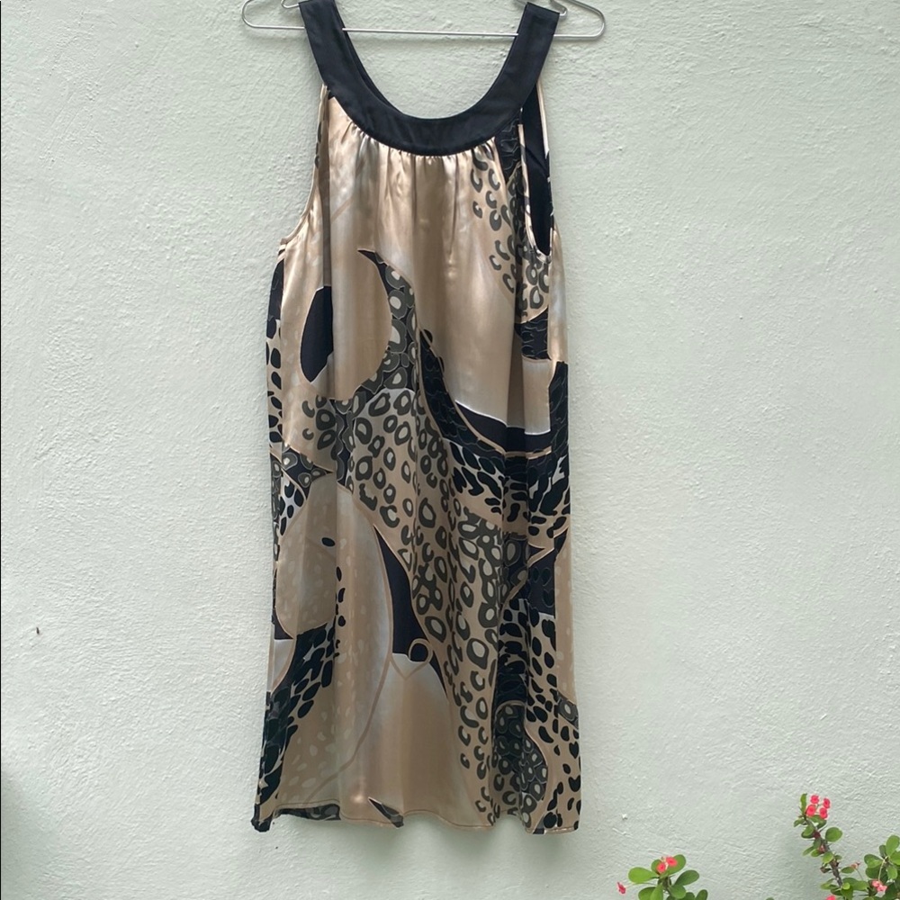 CCDK Animal Print Sleeveless Dress